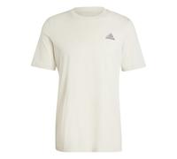Adidas Mens Essentials Single Jersey Embroidered Small Logo T-Shirt Colour: Aluminium, Size: Extra Large