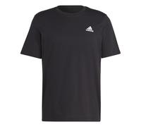 Adidas Mens Essentials Single Jersey Embroidered Small Logo T-Shirt Size: Large, Colour: Black