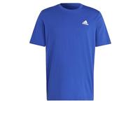 adidas Men's Essentials Single Jersey Embroidered Small Logo Tee, Semi Lucid Blue, S