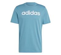 adidas Men's Essentials Single Jersey Linear Embroidered Logo Tee Short Sleeve T-Shirt (Pack of 1)