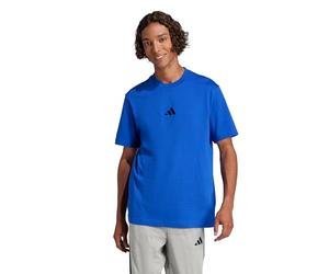 adidas Men's Essentials Small Logo Single Jersey Shirt, Team Royal Blue/Black, XXL