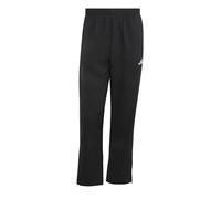 adidas Men's Essentials Small Logo Stanford Lite Woven Tapered Open Hem Pants, Black, L