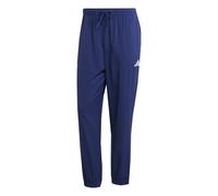 adidas Men's Essentials Small Logo Stanford Pant Elasticated, Dark Blue/White, XXL