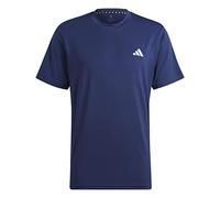 adidas Men's Essentials Stretch Training T-Shirt, Dark Blue/White, M Tall
