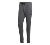 adidas Men's Essentials Tapered Pants, Dark Grey Heather/Black, X-Large