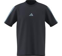 adidas Men's Essentials Three Stripes Single Jersey TEE, Night Navy/Icey Blue/Icey Blue/Icey Blue, XL