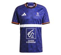 adidas Mens F Hb Jersey Gym Top in Semi Lucid Blue - Size X-Small