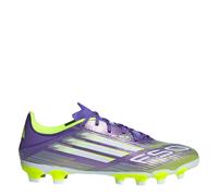 adidas Mens F50 Academy Adults Multi Ground Football Boots in Purple/White - Size UK 10.5
