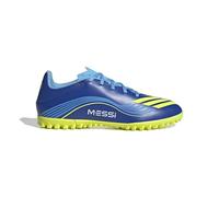 adidas Mens F50 Club Astro Adults Turf Football Boots Blue/Yellow 9 UK