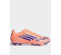 adidas Mens F50 Messi Club Adults Firm Ground Football Boots Orange/Blue 9.5