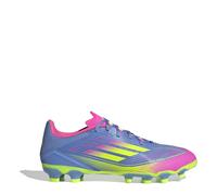 adidas Mens F50 League Lace-Up Stripe Patterned Boots in Blue Fusion/Lcd - Size UK 9