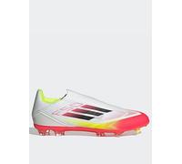 adidas F50 League Laceless FG MG White