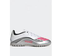 adidas Mens F50 Messi Club Astro Turf Football Boots, White, Size 10.5, Men White