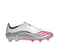 adidas Mens F50 Messi Elite Firm Ground Soccer Cleats - White, White, 6