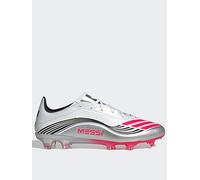 adidas Mens F50 Messi Pro Firm Ground Football Boots - White, White, Size 12, Men White