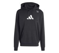 adidas Mens Fb Cat G H Hoody in Black - Size Small