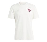 adidas Mens Fc Bayern Lifestyler Football Shirt 2023 2024 Adults Short Sleeve