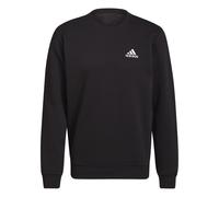 Adidas Mens Feelcozy Essentials Fleece Sweatshirt Size: Large, Colour: Black
