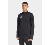 adidas Mens Football Entrada 26 1/4 Zip Training Top, Black/White, Size 2Xl, Men Black/White