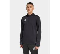 adidas Mens Football Entrada 26 1/4 Zip Training Top, Black/White, Size S, Men Black/White