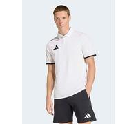 adidas Mens Football Entrada 26 Polo Shirt, White/Black, Size L, Men White/Black