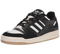 adidas Men's Forum Low Classic Sneaker, Black/White/Cream White, 12.5 UK