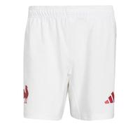 adidas Men's France Rugby Replica Playing Short Shorts, White, XL