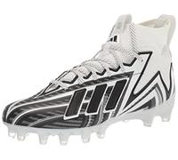 adidas Mens Freak 23 Sneaker, White/Black/White, 10