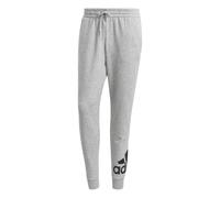 Adidas Mens French Terry Logo Tapered Leg Jogging Bottoms - Grey - Grey - L - 100% Mixed