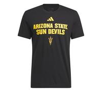 adidas Men's Fresh T-Shirt, Black/Arizona State University, Large