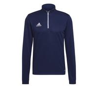 adidas Mens Funnel Neck Long Sleeve Jersey Sweatshirt in Navy Blue - Size X-Small