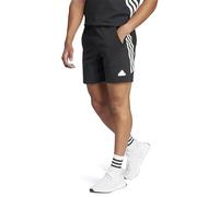 adidas Men's Future Icon 3 Stripes Shorts, Black, Large