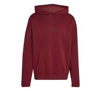 adidas Men's FUTURE ICONS SMALL LOGO HOODIE, active maroon, XL