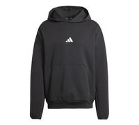 adidas Men's FUTURE ICONS SMALL LOGO HOODIE, black, L