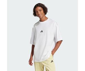 adidas Men's Future Icons Small Logo TEE, White, S