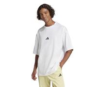 adidas Men's Future Icons Small Logo TEE, White, XL Short