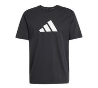 adidas Men's Future Icons Three BAR TEE, Black, S