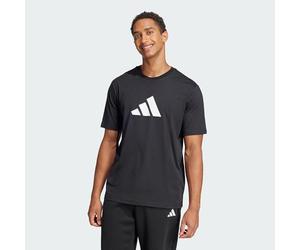 adidas Men's Future Icons Three BAR TEE, Black, S Short