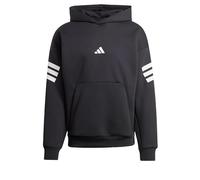 adidas Men's FUTURE ICONS THREE STRIPES HOODIE XS Black