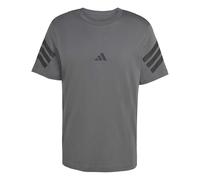 adidas Men's Future Icons Three Stripes TEE, Grey six, 3XL