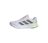 adidas Men's Galaxy 7 Running Shoes, Cloud White/Iron Metallic/Lemon, 12 UK