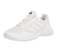 adidas Men's Gamecourt 2.0 Sneaker White/White/Matte Silver 4