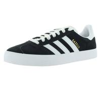 Adidas Mens Gazelle Adv, Crow Black/White/Gold Metallic-black, 8