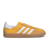 adidas Men's Gazelle Indoor Sneaker, Crew Yellow/Cloud White/Almost Yellow, 11.5 UK