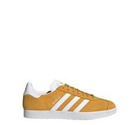 adidas Men's Gazelle Indoor Sneaker, Crew Yellow/Cloud White/Cloud White, 8 UK