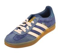 adidas Men's Gazelle Indoor Sneaker, Dark Blue/Bliss Orange/Preloved Ink, 10