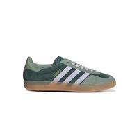 adidas Men's Gazelle Indoor Sneaker, Mineral Green/Silver Dawn, 8.5