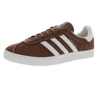 adidas Men's Gazelle Indoor Sneaker, Preloved Brown/Cloud White/Wonder White-brown, 9.5