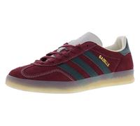 adidas Men's Gazelle Indoor Sneaker, Shadow Red/Shadow Green/Wonder White/Red, 8.5