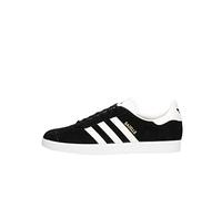 adidas Men's Gazelle Sneaker, Black Core Black White Gold Metallic, 13.5 UK